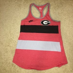 Nike Georgia bulldogs tank top